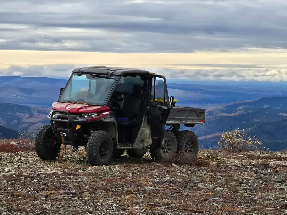 Winter wonderland snowmobile tour