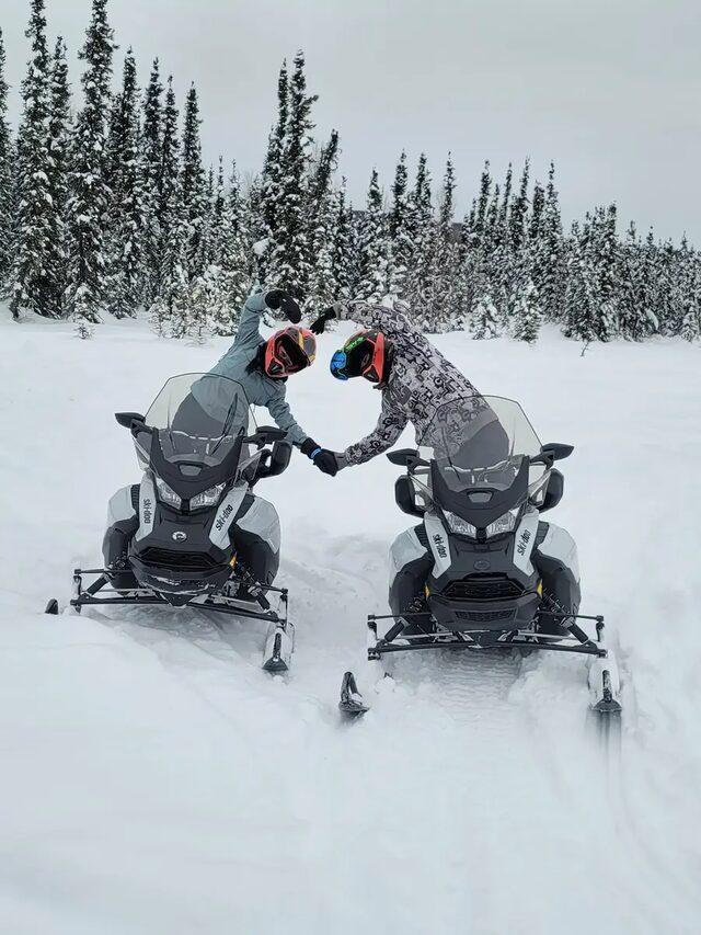 Winter trail ride